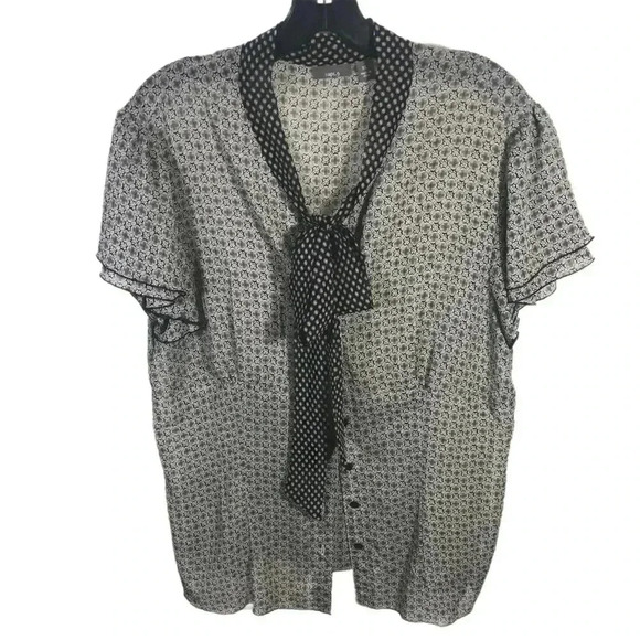 Apt. 9 Button Down Blouse - Picture 1 of 1